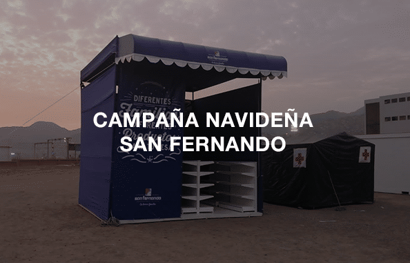 Cover Prime - Toldo publicitario para Campaña Navideña de San Fernando
