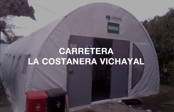 Cover Prime - Campamento minero instalado en la Carretera La Costanera Vichayal