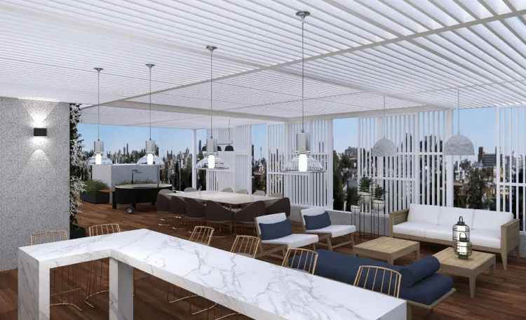 Techos de terraza con diseño de tipo «rooftop bar